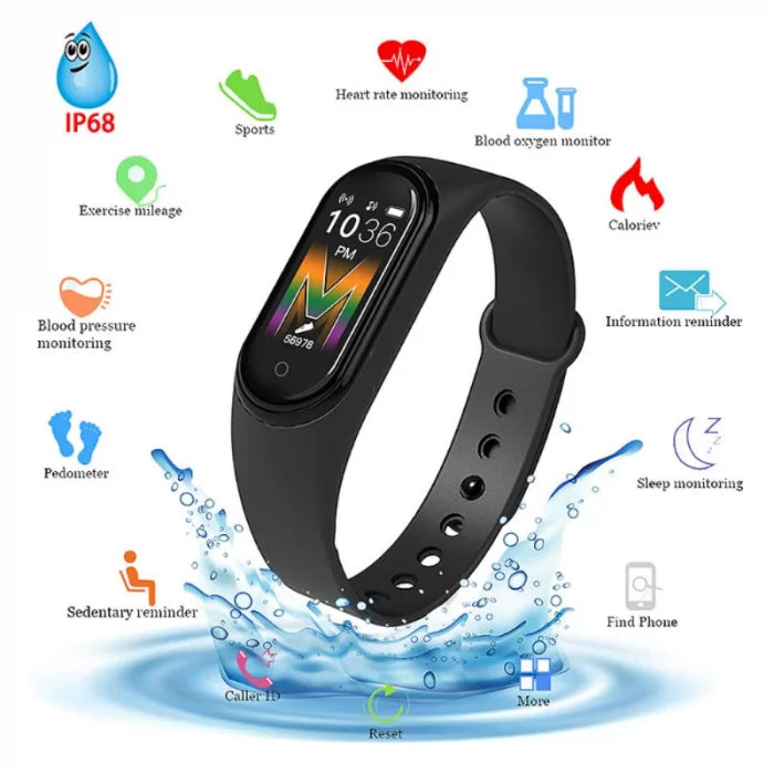 Smartband M5 Reloj Pulsera Llamadas Bluetooth Android IOS