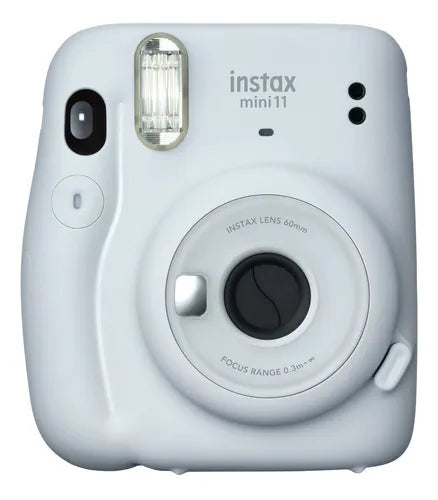 Cámara Instantanea Fujifilm Instax Mini 11 Selfie + 20 Fotos (BLANCO)