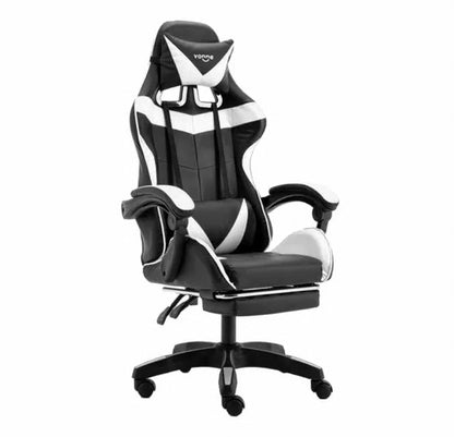 Silla de escritorio Vonne SV-G0 gamer ergonómica Negro y Blanco