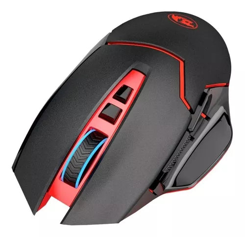 Mouse gamer Redragon Mirage M690 negro y rojo