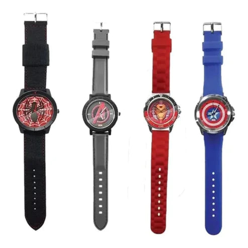 Colección Marvel Set 5 De 4 Relojes Originales EEUU