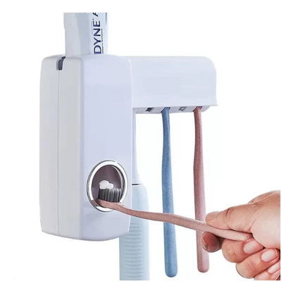 Dispenser Pasta Dental + Porta Cepillo